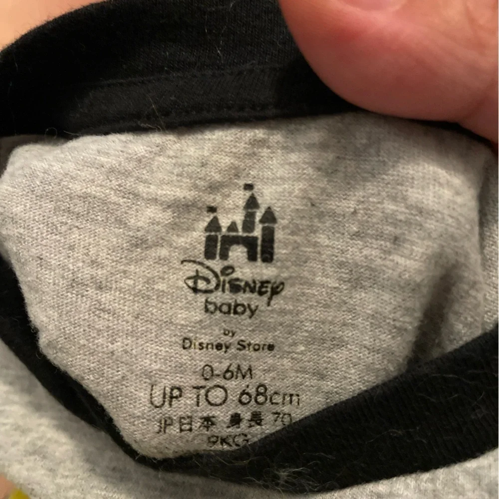 Disney Baby Mickey Mouse Gray”I love NY T-Shirt size 0-6 months